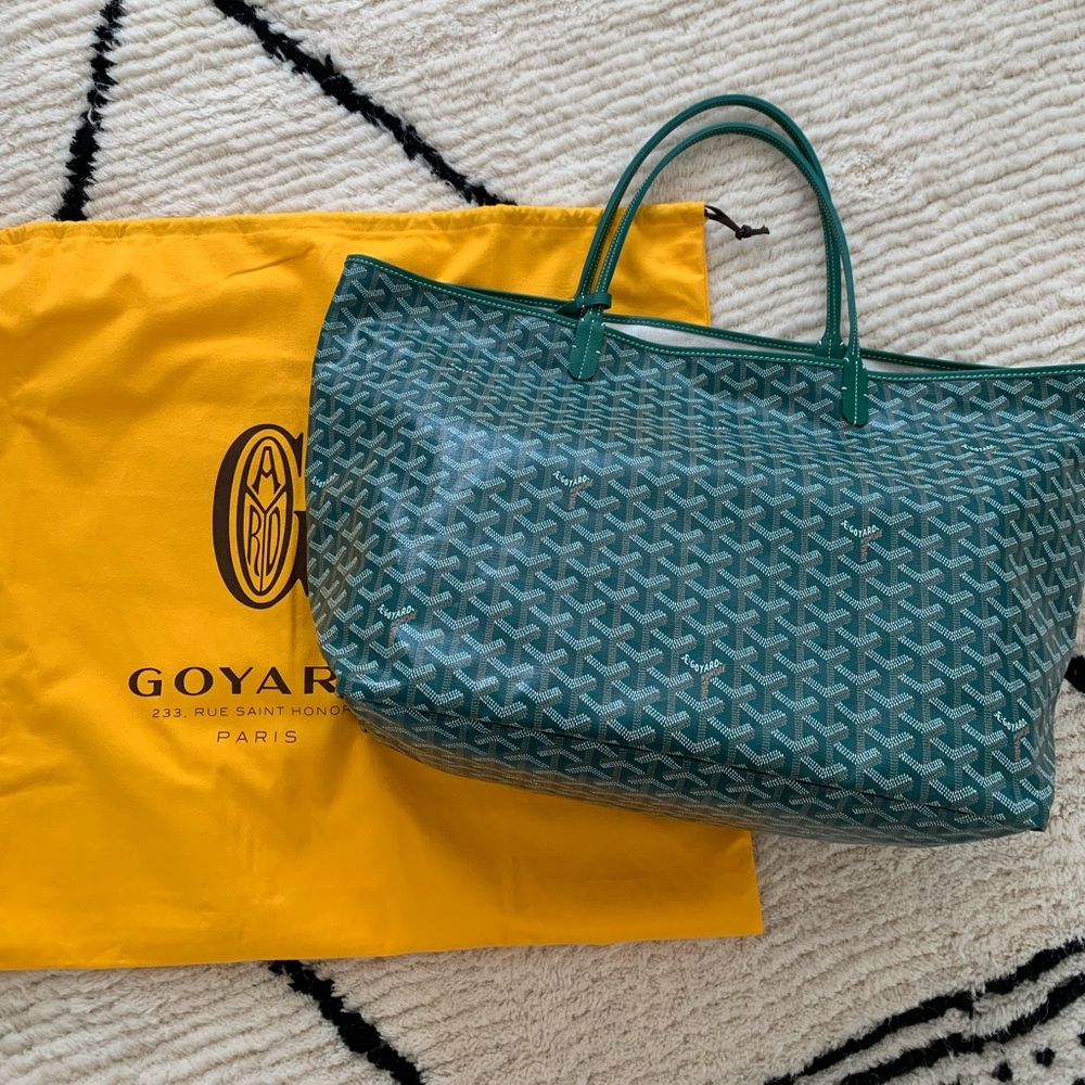 Goyard St Louis GM in green